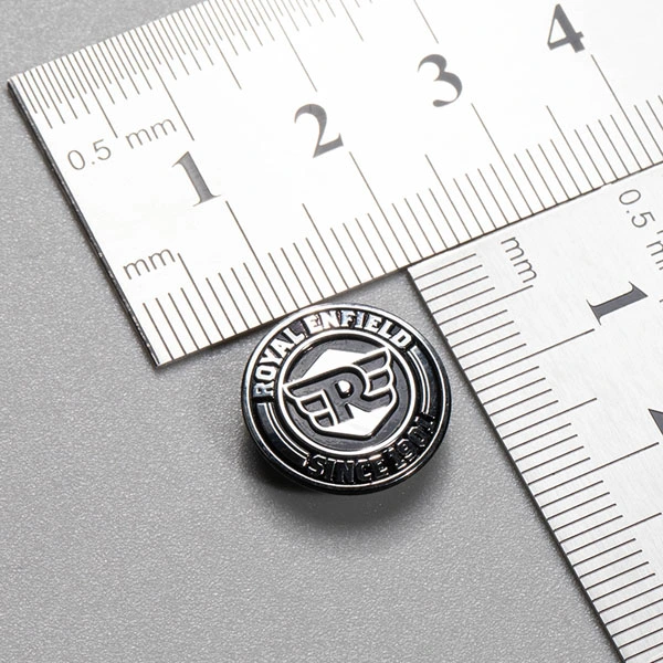 Lyxmärke 3D-förhöjd Nickel-logotypdekal