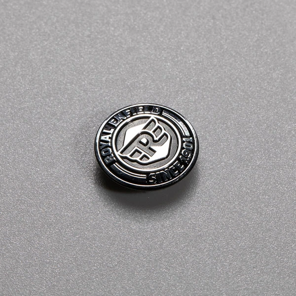Lyxmärke 3D-förhöjd Nickel-logotypdekal