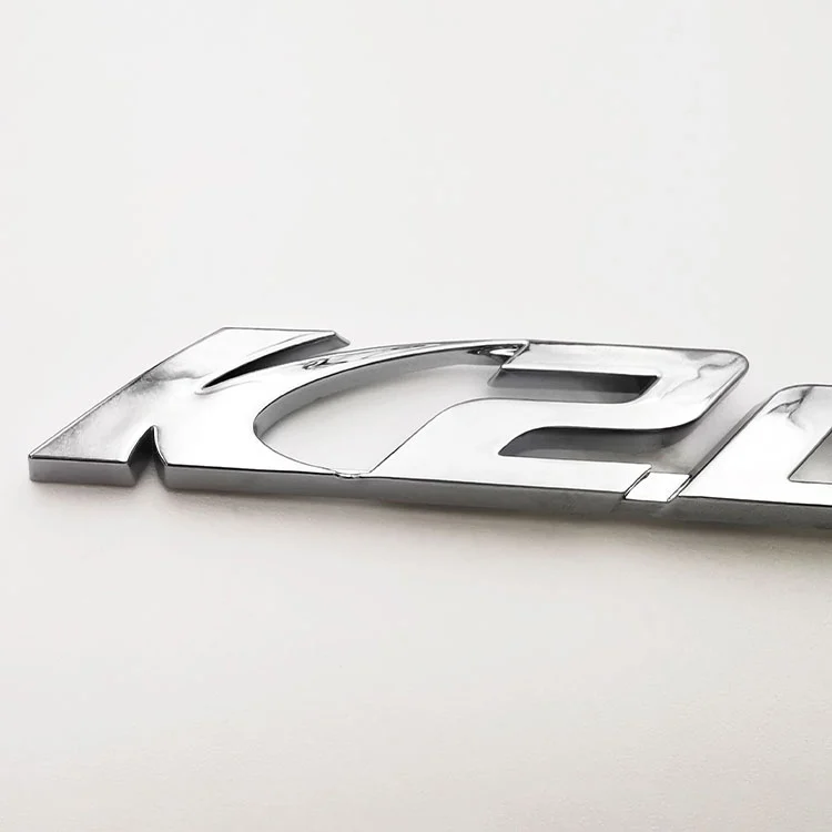 Maskin 3D ABS -plastlogotyp
