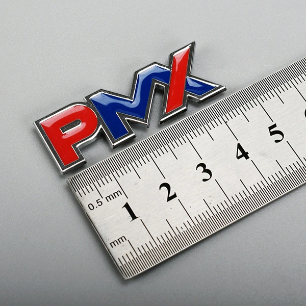 Chrome Emblem 3D -logotypklistermärke