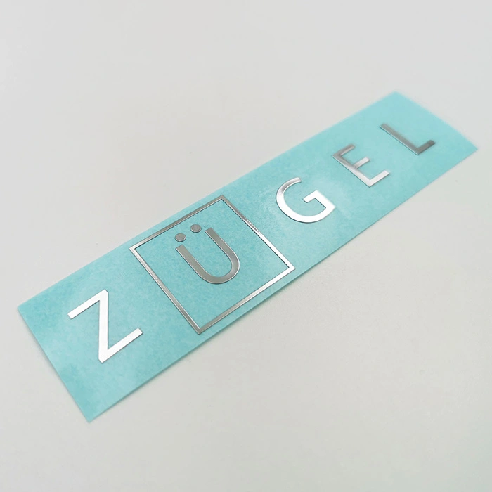 Elektropläteringsetikett