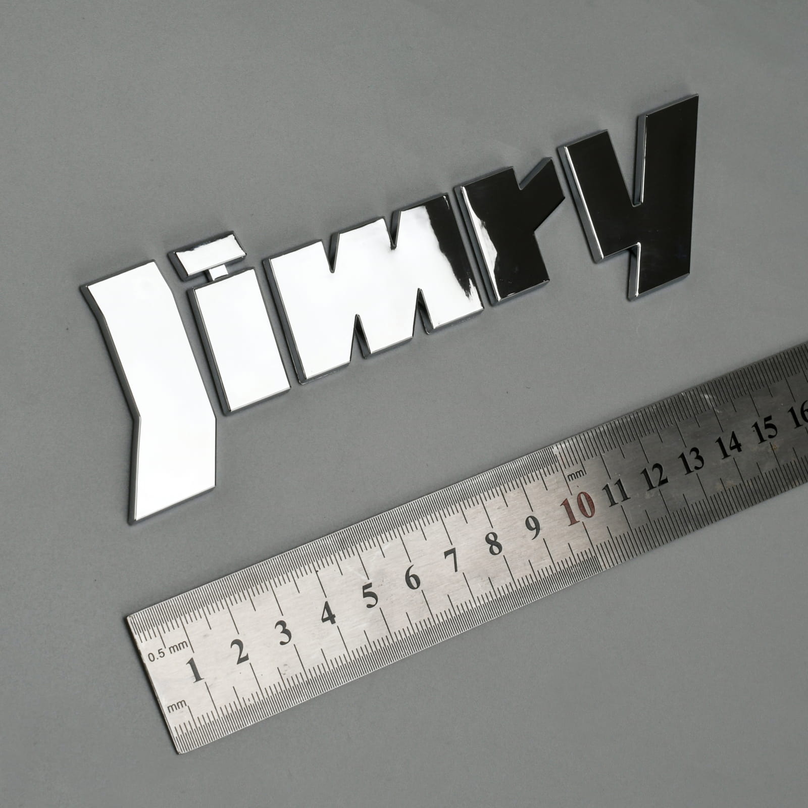 ABS krom emblem 3D-logotyp klistermärke