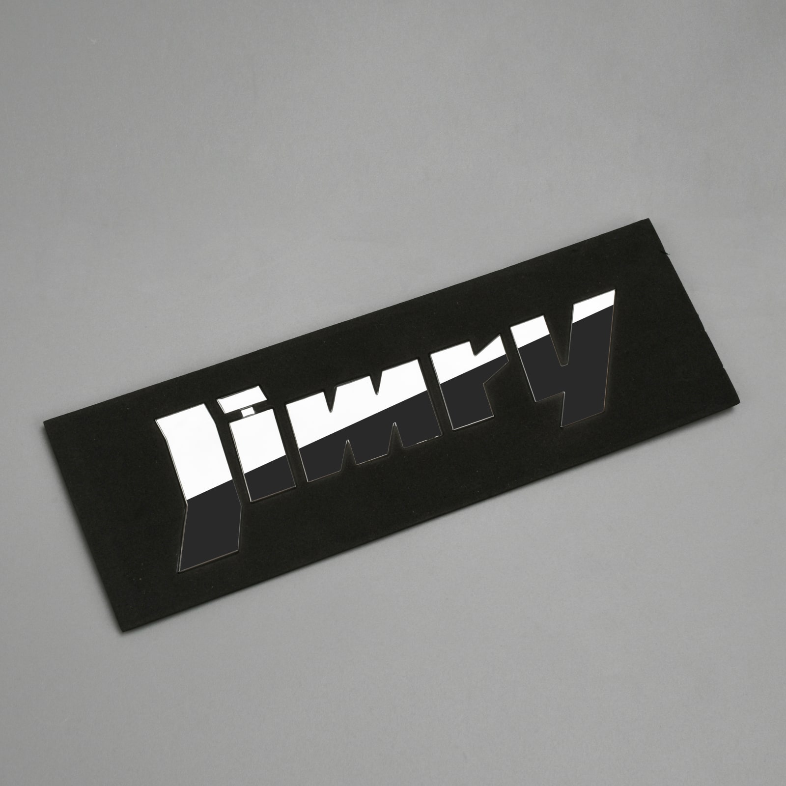 ABS krom emblem 3D-logotyp klistermärke