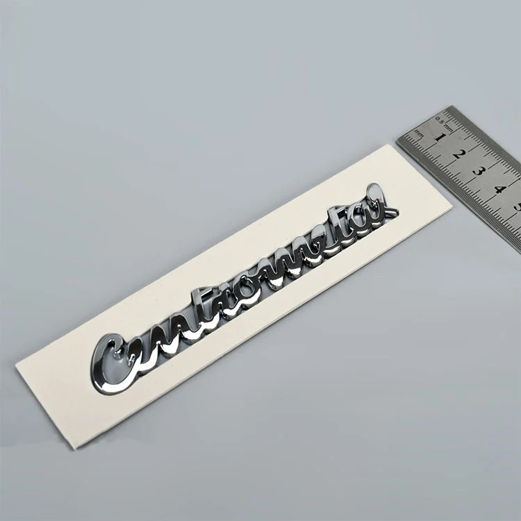 3D ABS -plastlogotyp