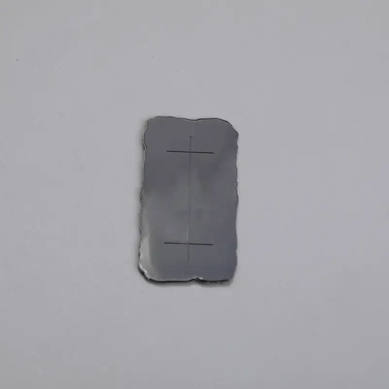 3D Borstad Electroforming Nickel Metalletikett