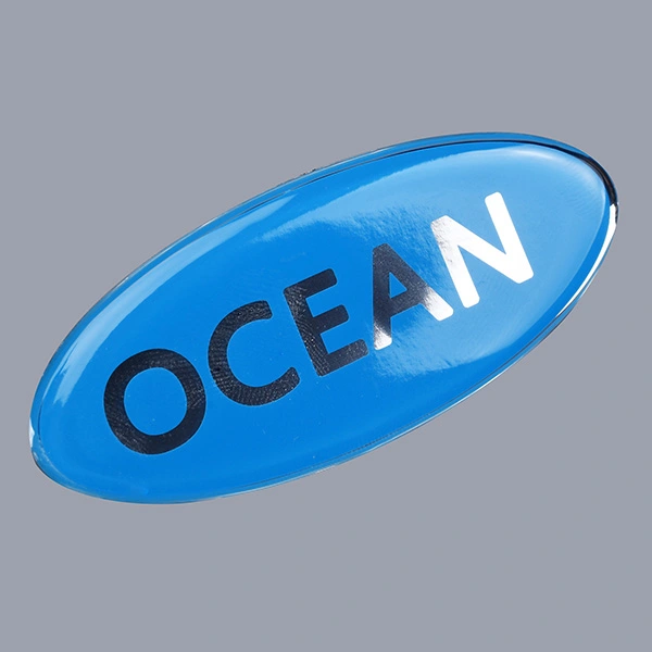 3D Dome Epoxy Harts Sticker