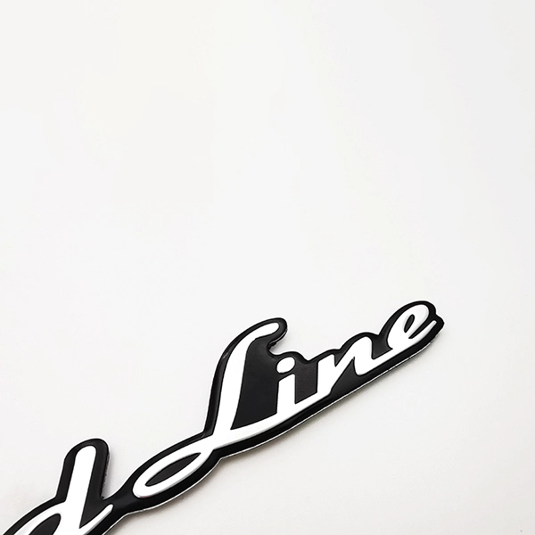 3D metallemblem