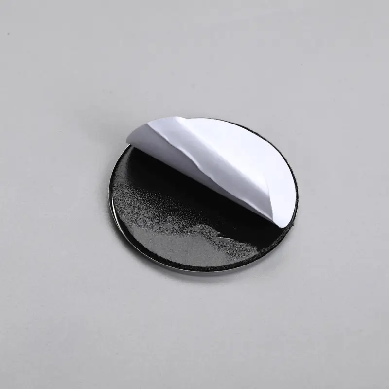 3D metall nickel klistermärke