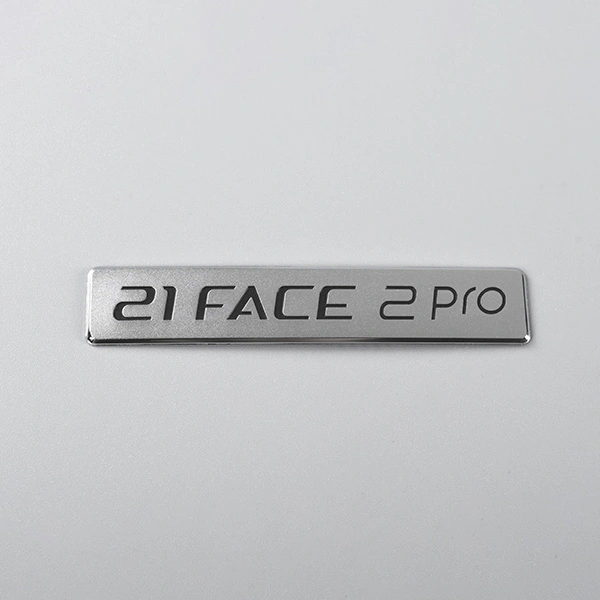 3D Nickel Label Decal Sticker