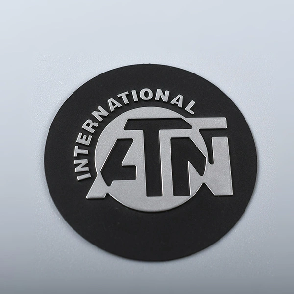 3D Nickel Etikettklistermärke