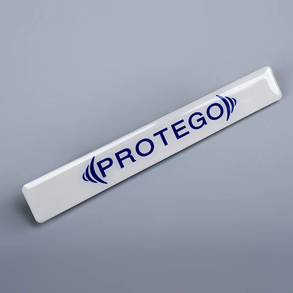 3d Dome Etikett Logotyp Epoxi Rund Upphöjd Utskrift Crystal Epoxi Resin Sticker