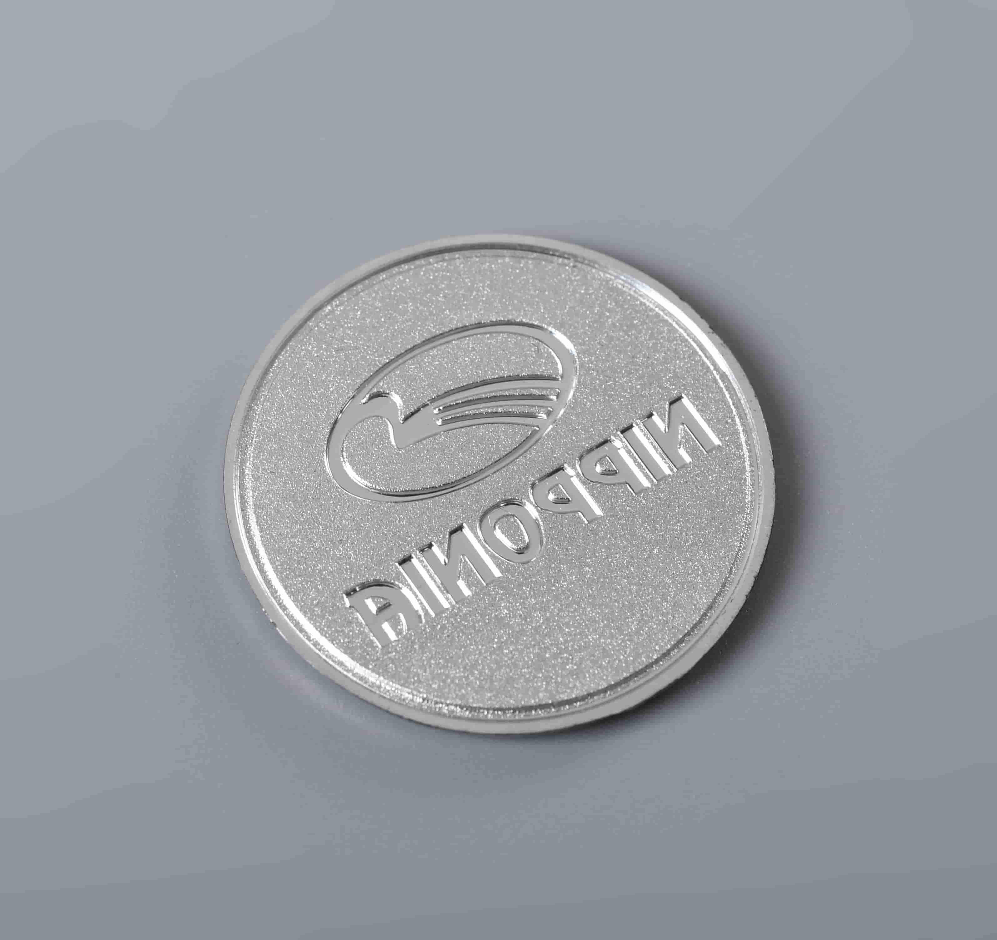 Prägling Logo 3D Plast Emblem