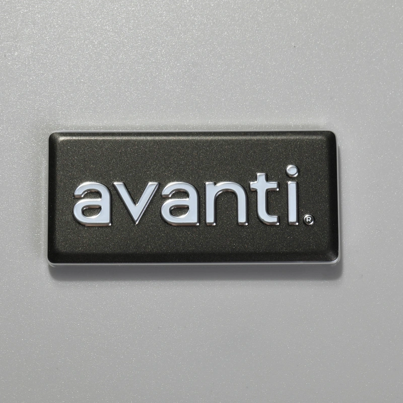 Anodiserad aluminium namnskylt Utskrift av aluminiumetiketter