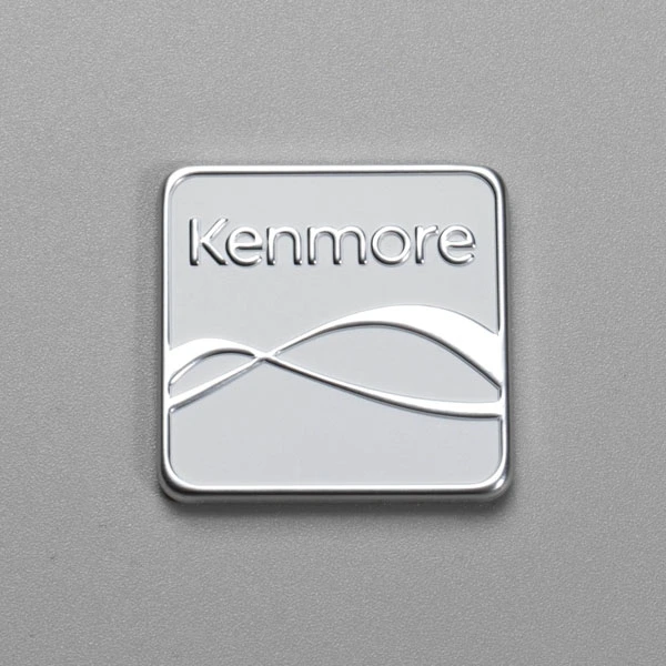 Logotyptagg i aluminium