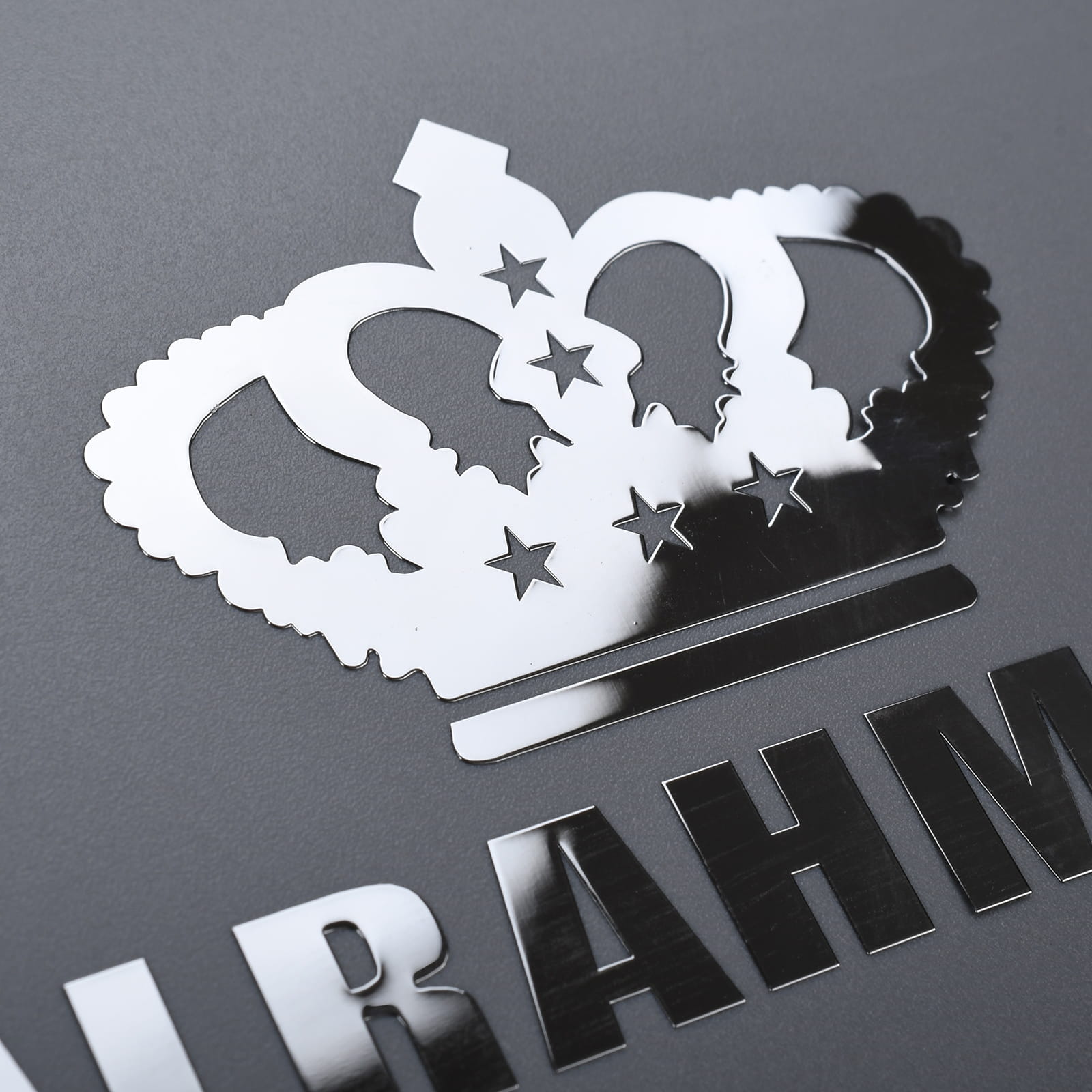 Silver Die Cutting Electroform Logo