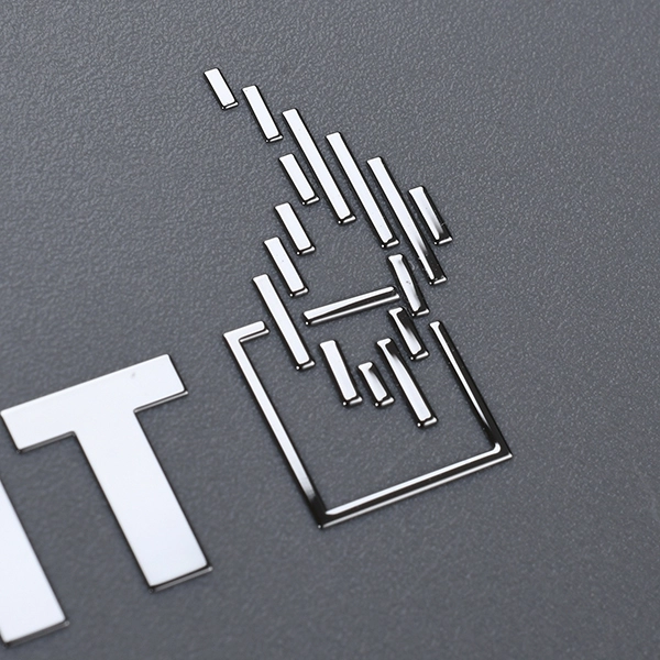 3D-logotypetikett