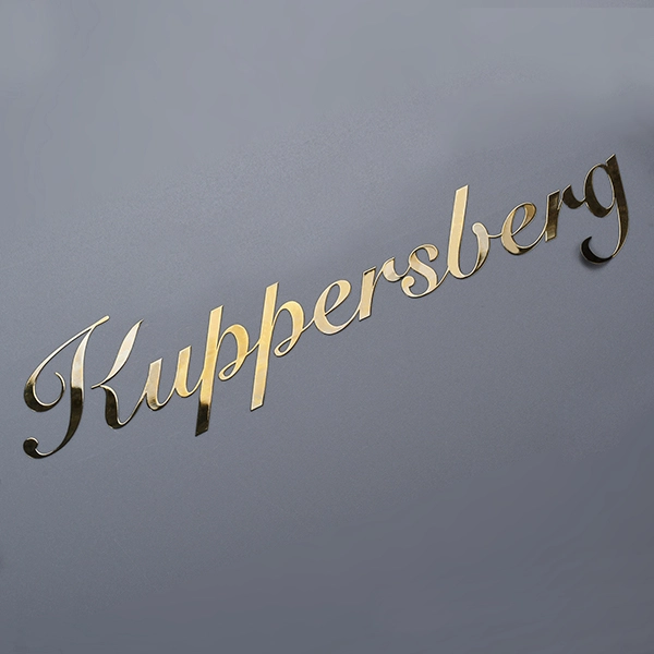 Nickel logotyp klistermärke