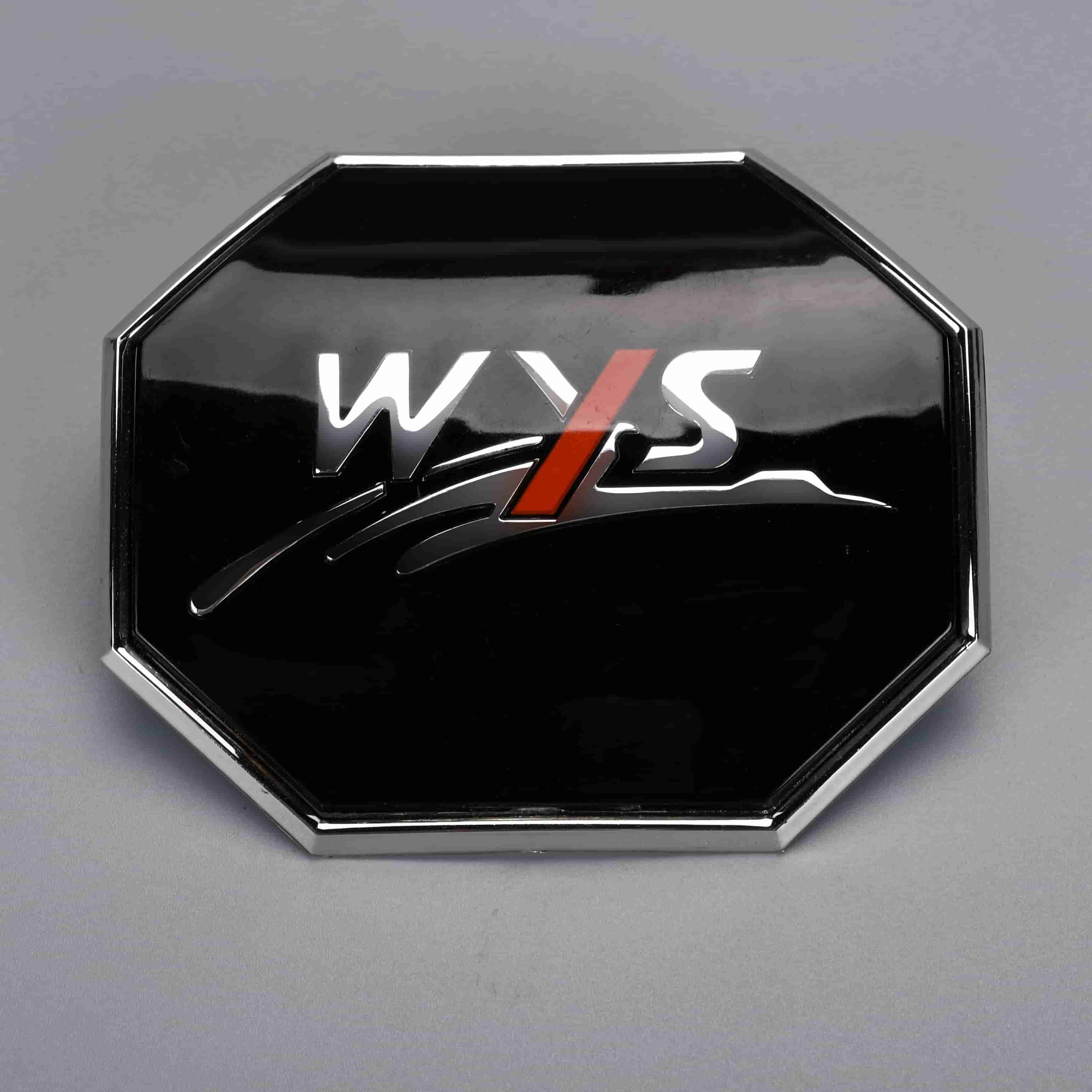 Vattentät märkesdekal ABS-emblem