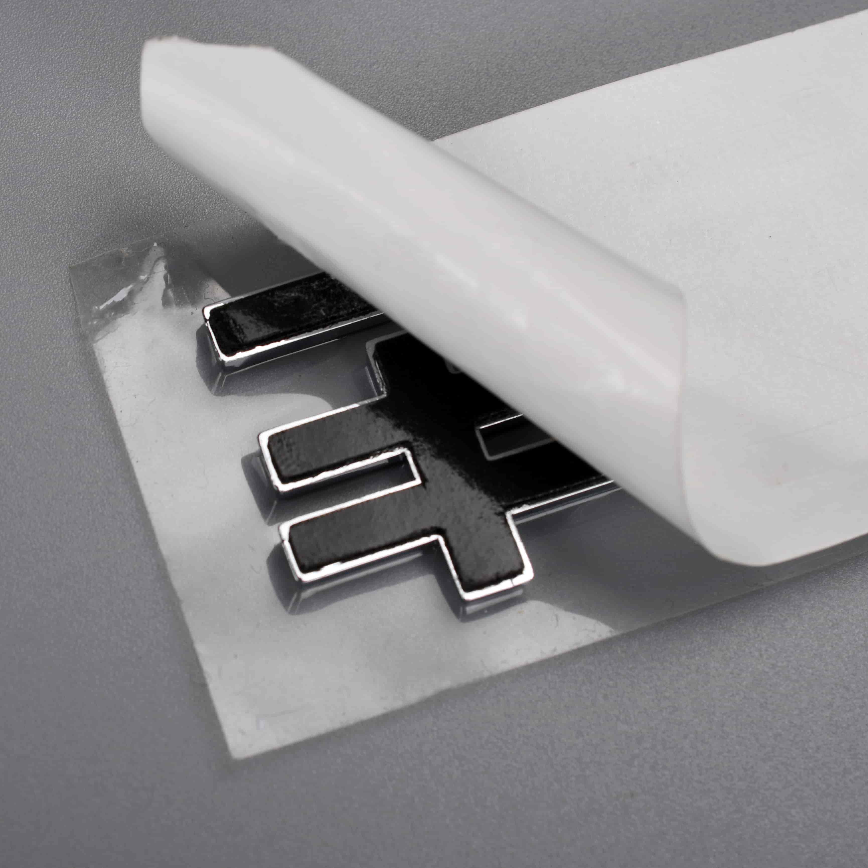 Plast Bil Auto Emblem Badge Stickers