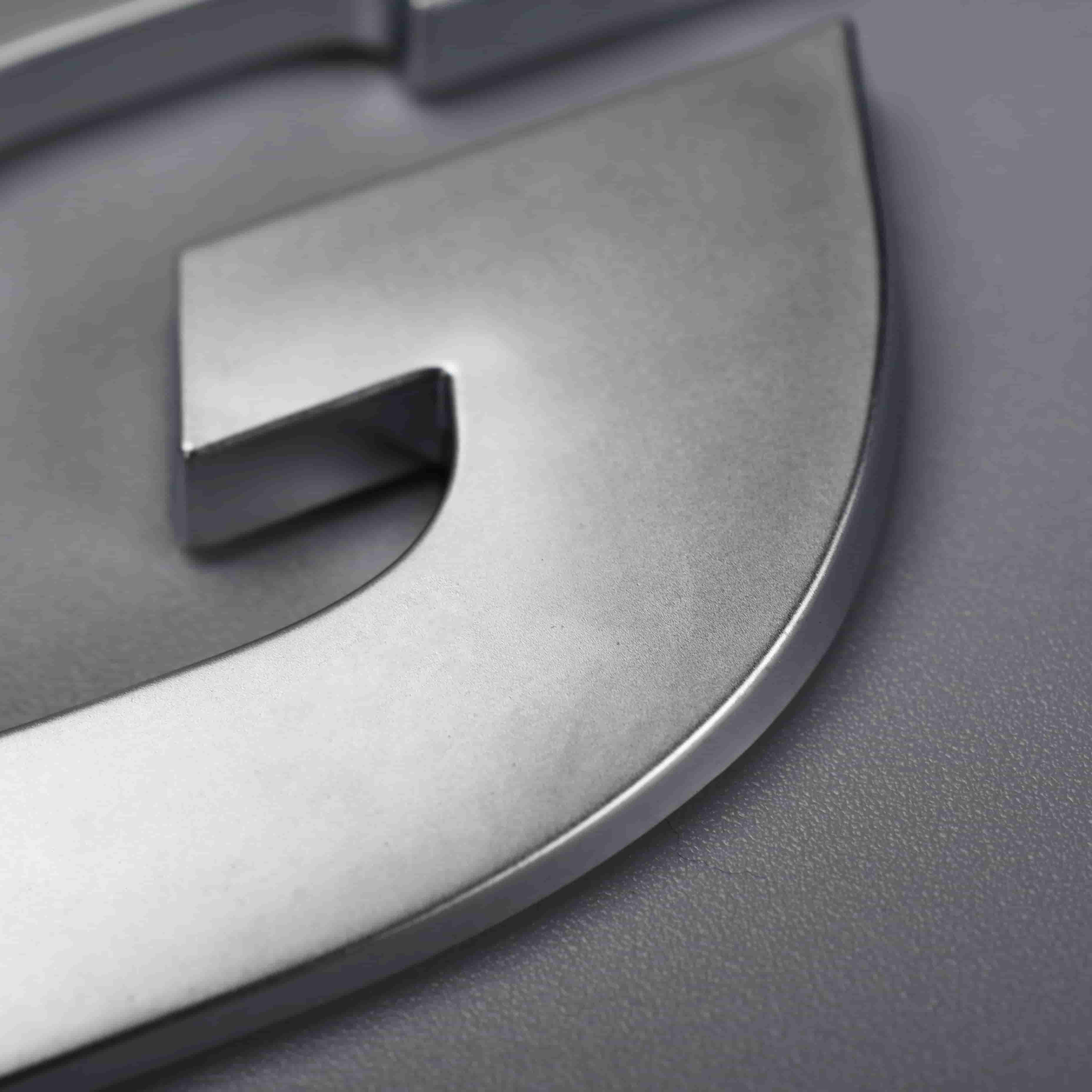 3d bokstäver bil emblem logotyp
