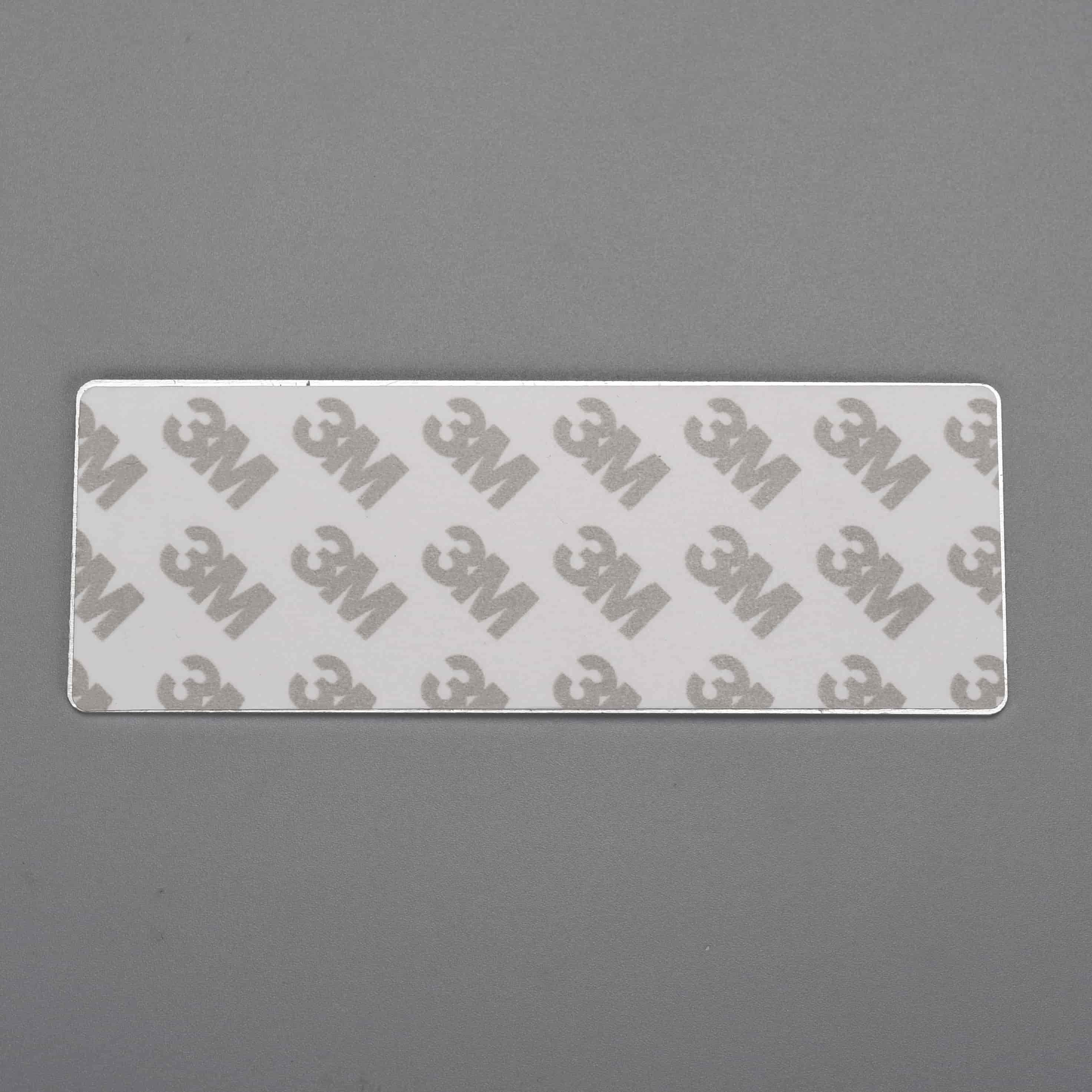 3d spegel präglad rasied graverad aluminium