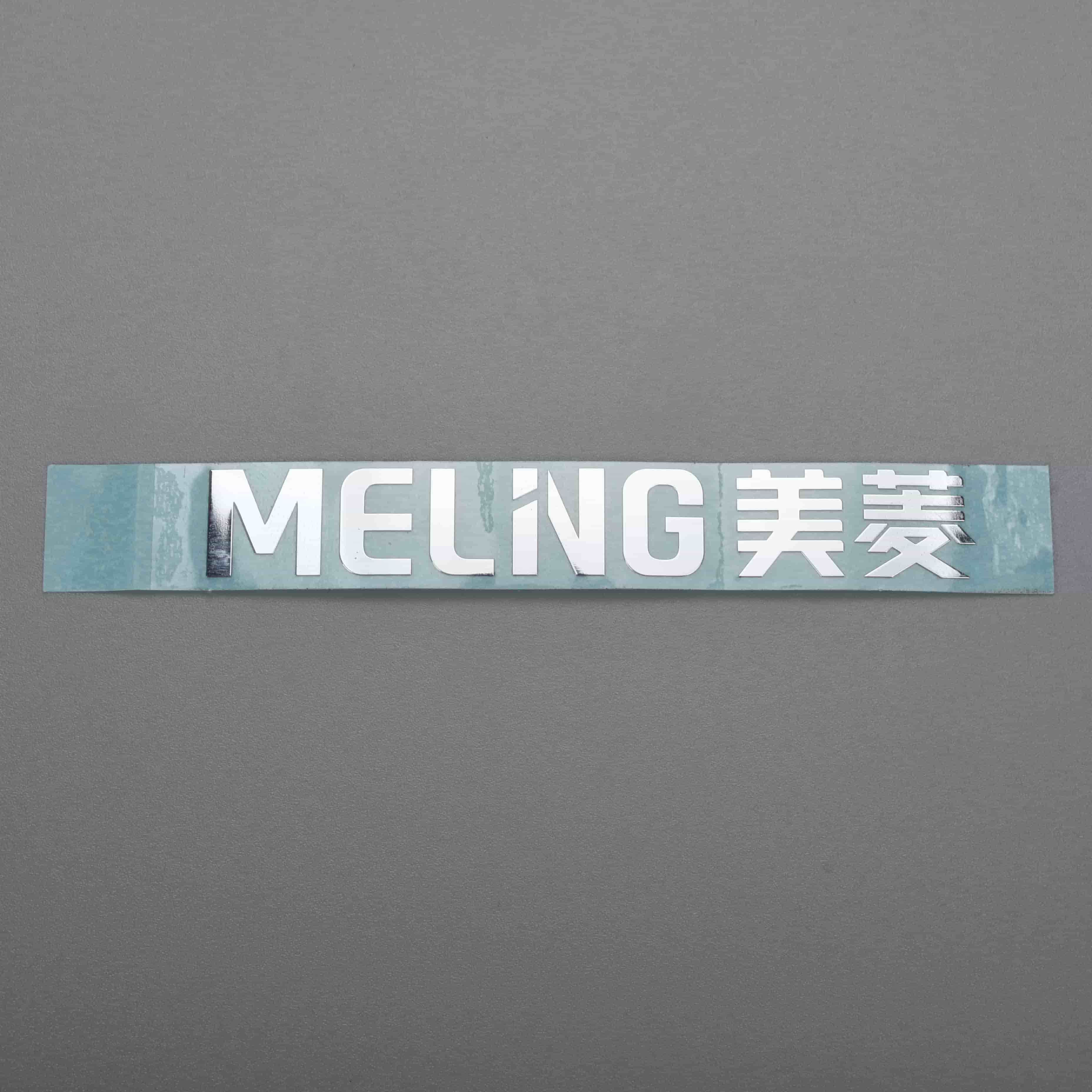 Spegel Silvery Electrofom Nickel namnskyltar