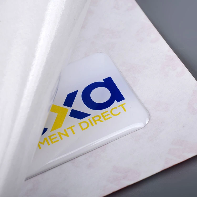 Designmärke Epoxy Harts Sticker