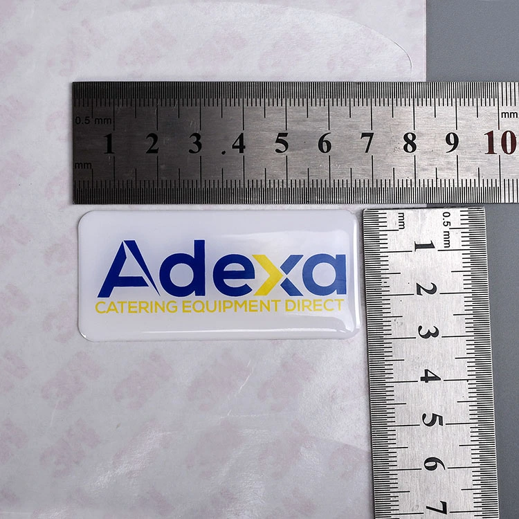 Designmärke Epoxy Harts Sticker