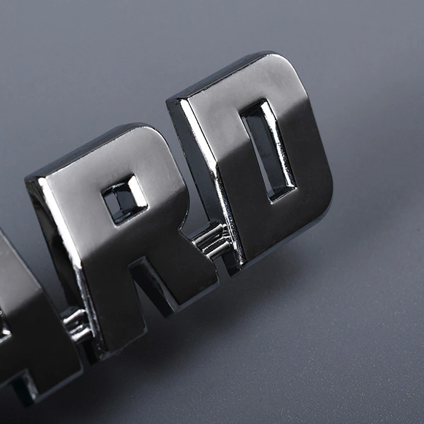 Plastbil Auto Emblem Stickers