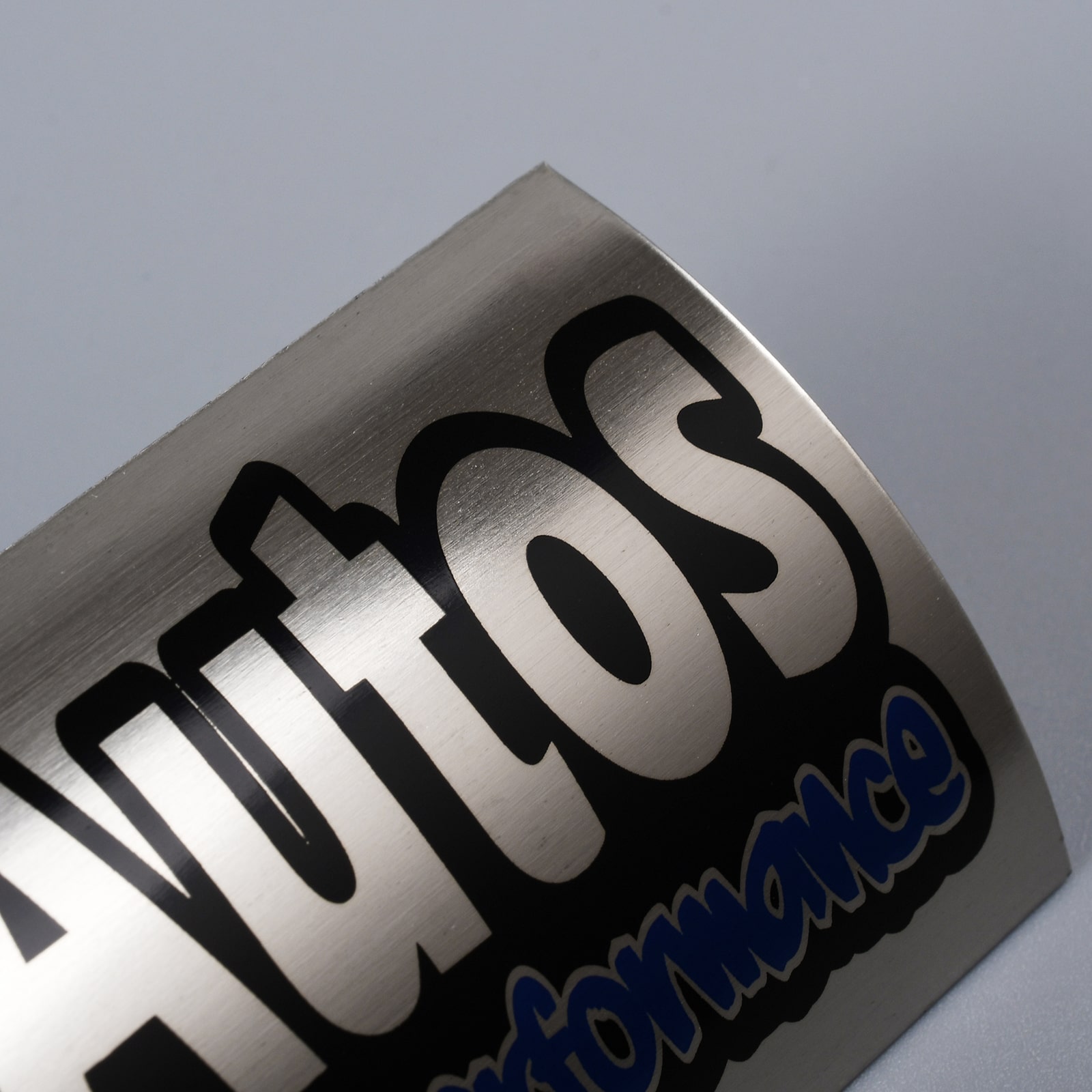 Aluminiumtryckta metalletiketter