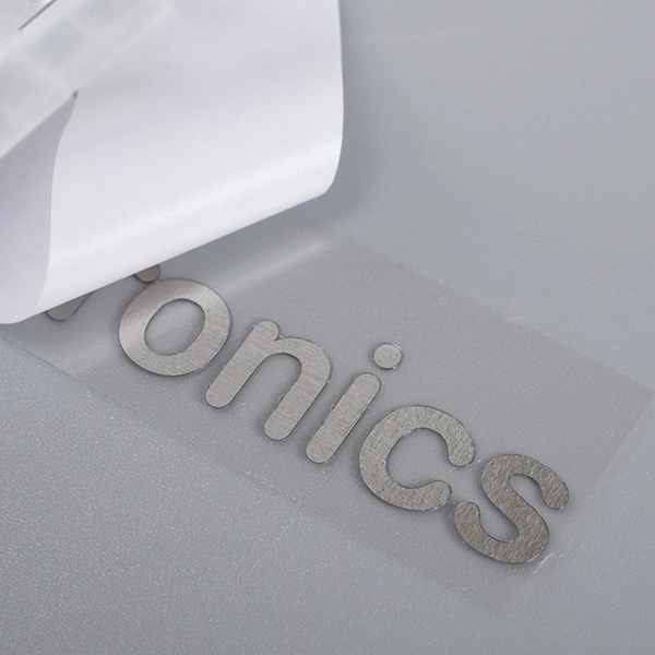 3D-logotypklistermärke