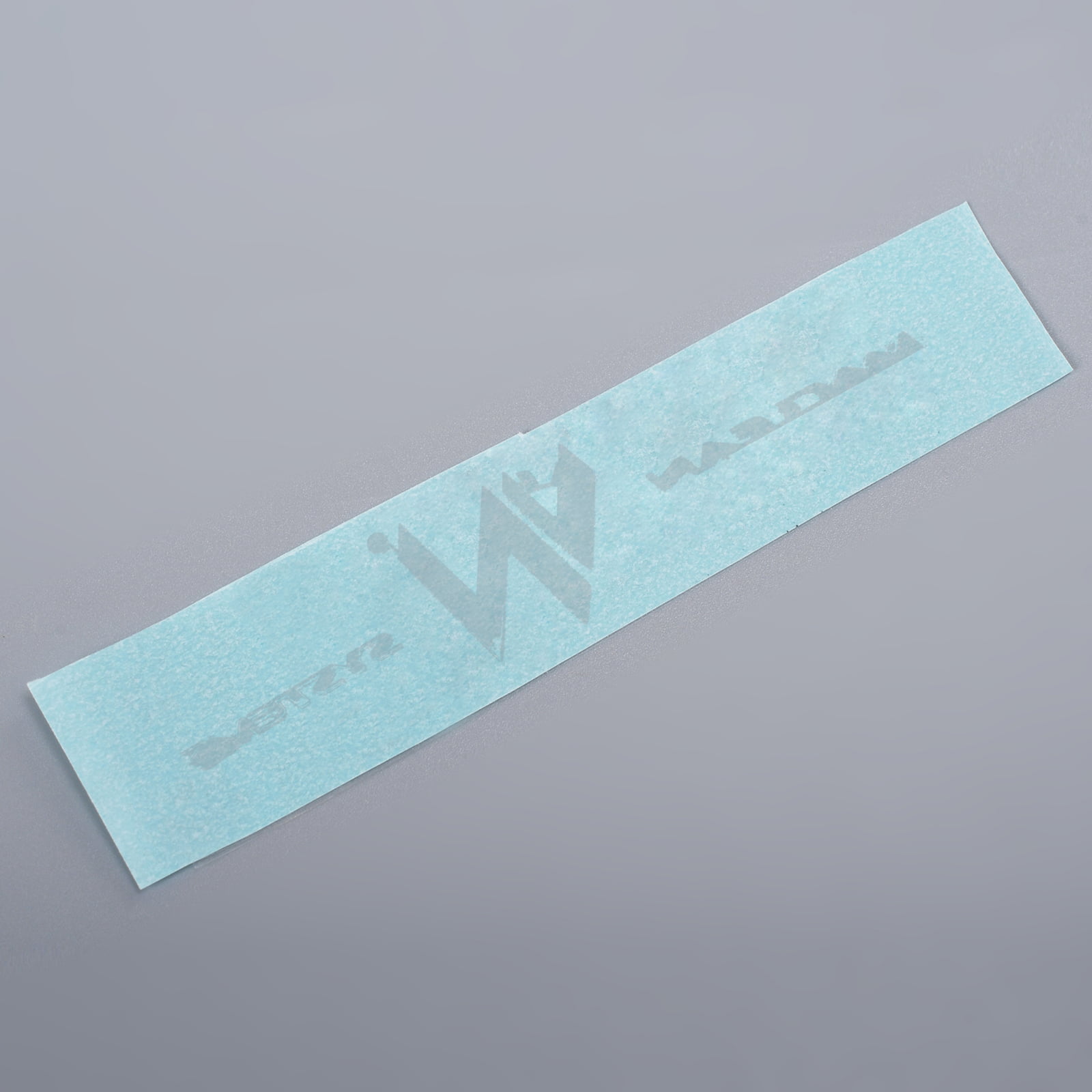 Präglad Nickel Sticker Logotyp