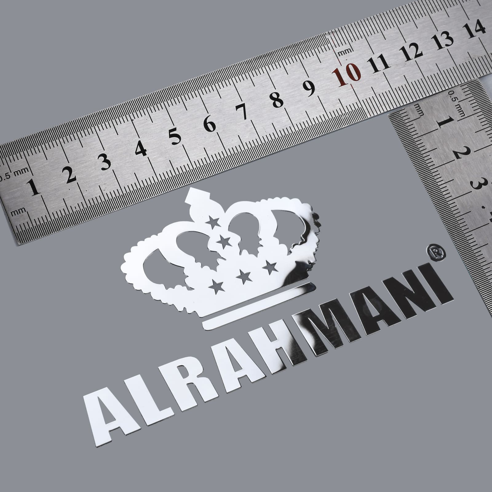 Silver Die Cutting Electroform Logo
