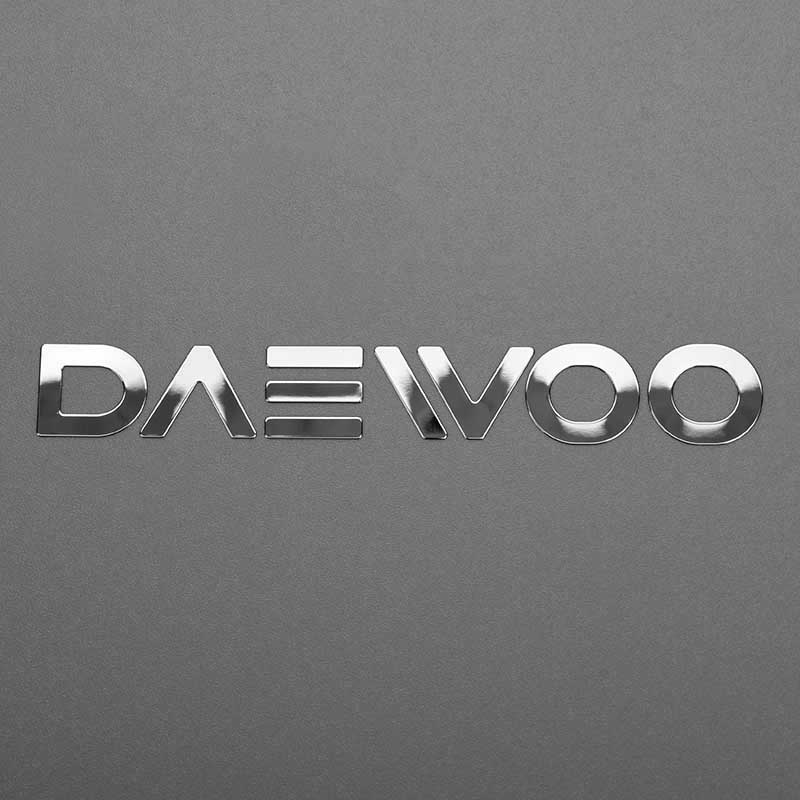 Electroform Transfer Metal Sticker Logotyp