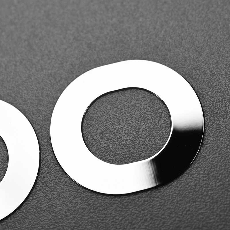Electroform Transfer Metal Sticker Logotyp