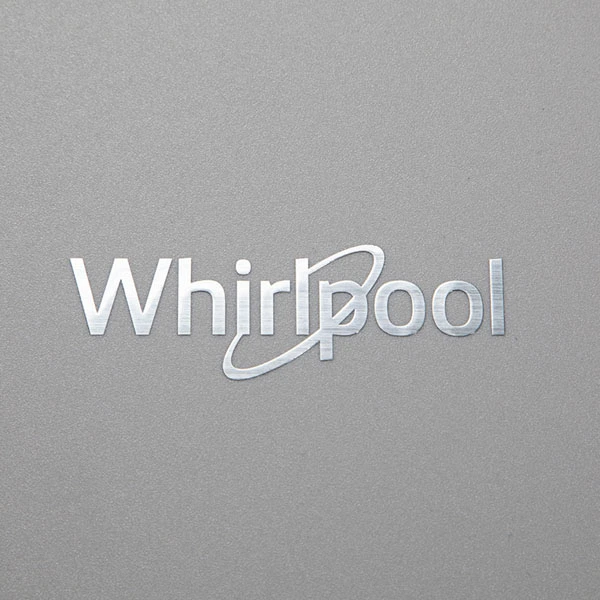 Custom Metal Transfer Sticker Nickel Metallic borstad Transfer Label Transfer Metal logotyp Sticker