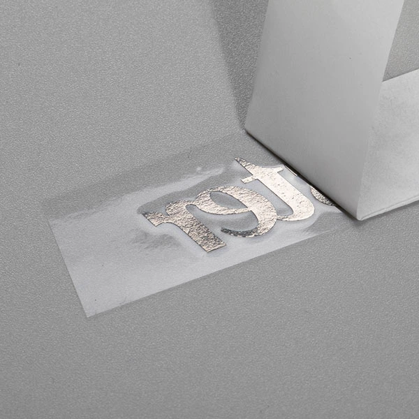 Custom Metal Transfer Etikett Sticker Elektroformande Metal Nickel Logo