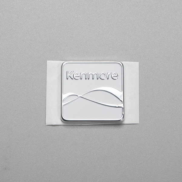 Logotyptagg i aluminium