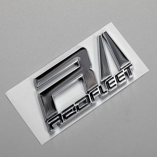 ABS-logotypklistermärke