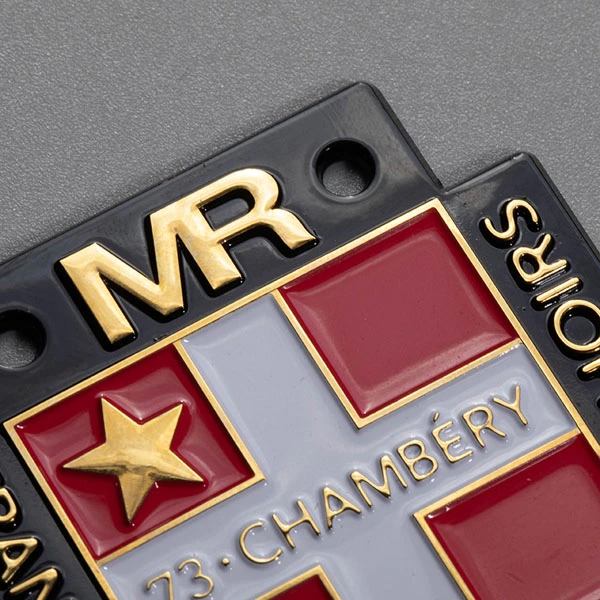 3M självhäftande 3D-nickelmetalllogodekal