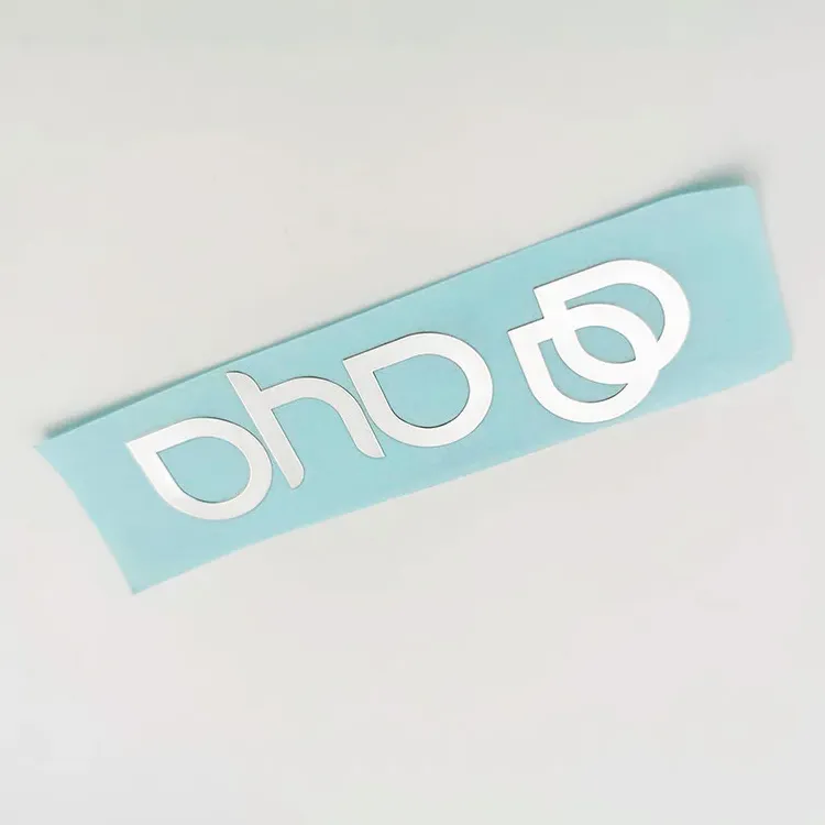 Logo Nickel Metal Sticker Etikett