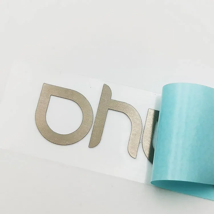 Logo Nickel Metal Sticker Etikett