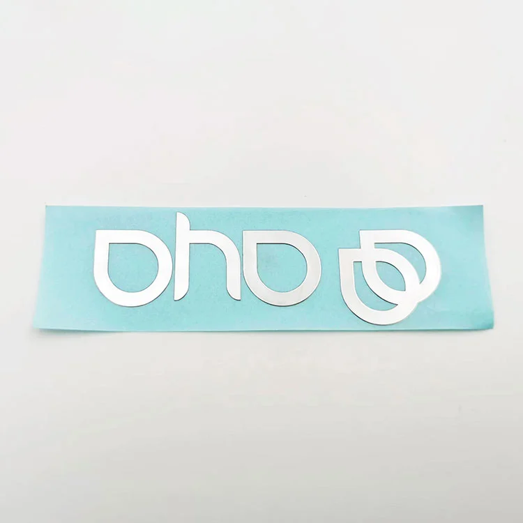 Logo Nickel Metal Sticker Etikett