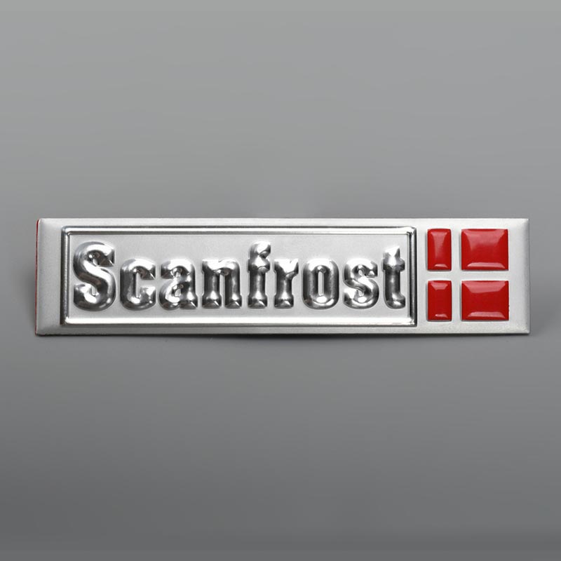 Metall logotyp