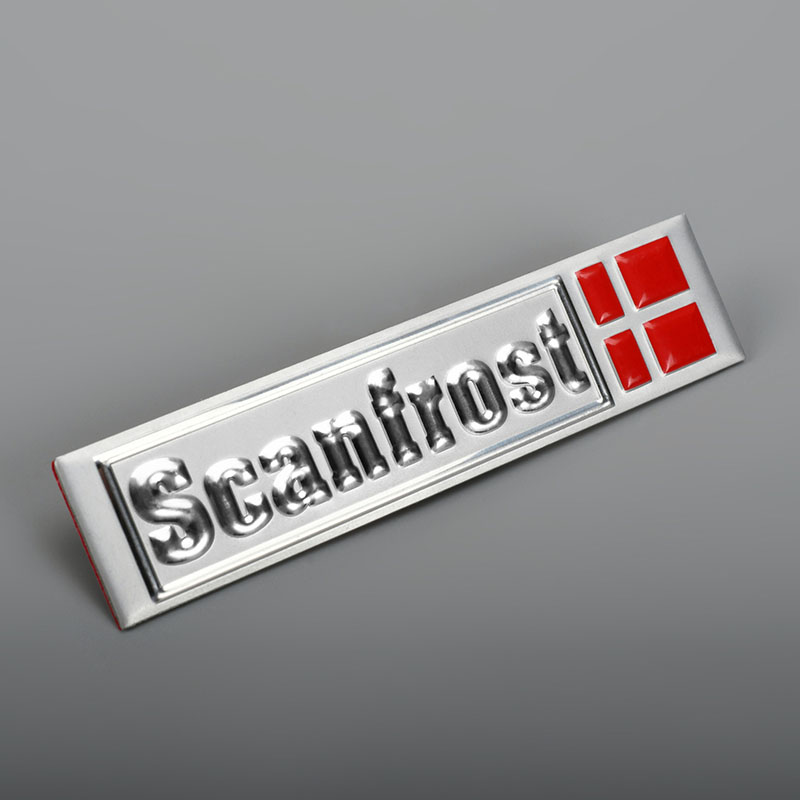 Metall logotyp