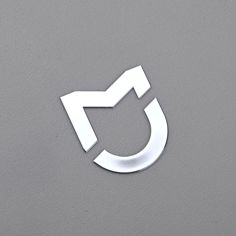 3D Nickel Emblem Chroming Metal Sign för xiaomi