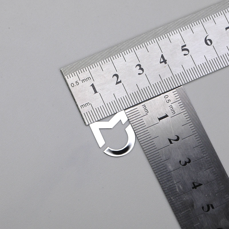 3D Nickel Emblem Chroming Metal Sign för xiaomi