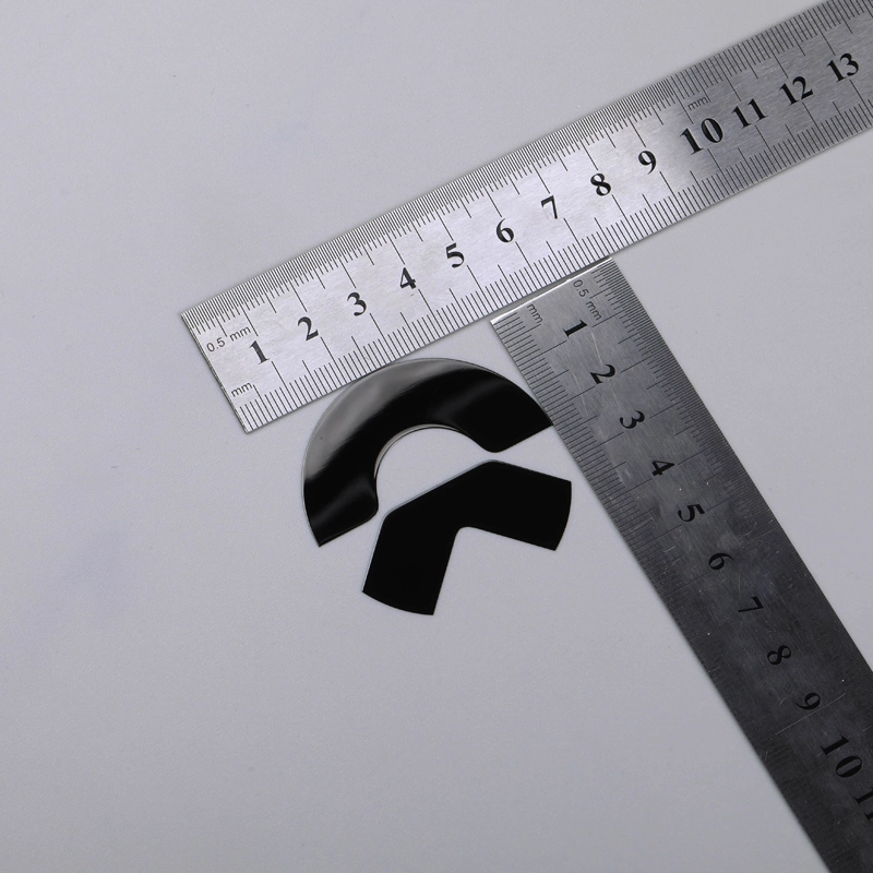 3D Nickel-klistermärke Krom Svart Bilemblem Logotyp