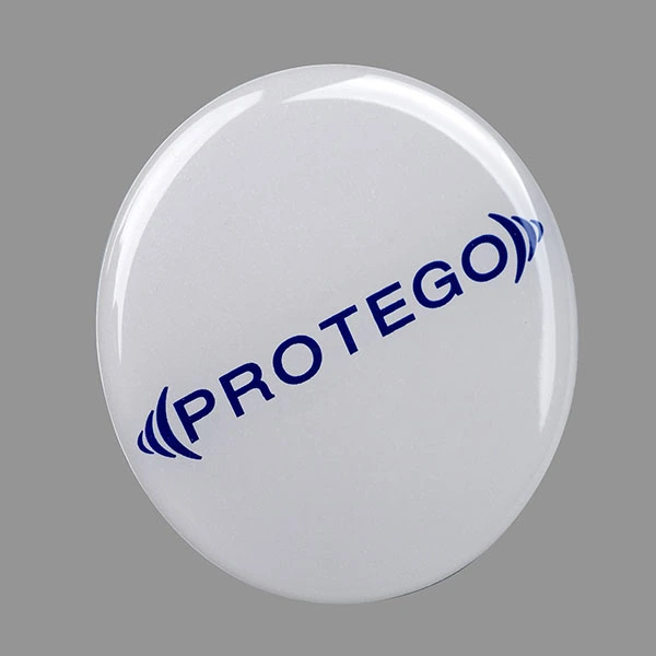 PU Dome Resin Epoxy-logotyp PU-dekal