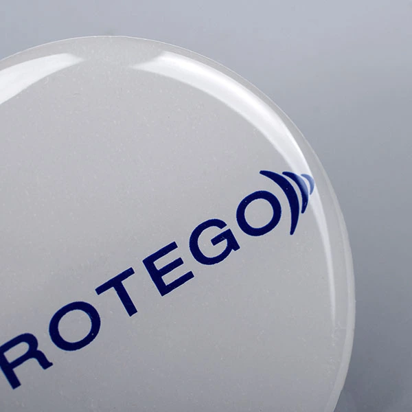 PU Dome Resin Epoxy-logotyp PU-dekal